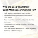 [GIFT] Máscaras Quick Diárias Deep Vita C - brazilcosmeticos.com