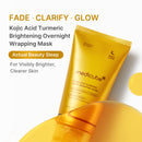 Máscara Wrapping Noturna Kojic e Cúrcuma - brazilcosmeticos.com