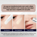 Base SmartTone Asiática 2 em 1 – Cor que se Adapta ao Seu Tom de Pele