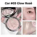 Blush Iluminador Asiático Leão Glow Luxo 3D