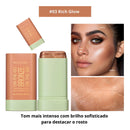 Blush Stick Cremoso e Glow – Iluminado ou Natural à Prova d’Água
