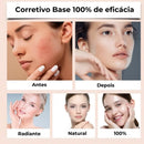 Corretivo Base Stick Coreano 2 em 1 – Cobertura Perfeita 100% Natural Efeito Matte