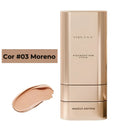 Corretivo Base Stick Coreano 2 em 1 – Cobertura Perfeita 100% Natural Efeito Matte
