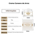 Creme Coreano de Arroz Clareador e Rejuvenescedor