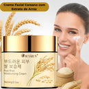 Creme Facial Coreano com Extrato de Arroz – Hidratação 24H