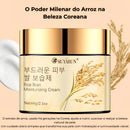 Creme Facial Coreano com Extrato de Arroz – Hidratação 24H