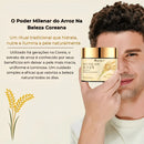 Creme Facial Coreano com Extrato de Arroz – Hidratação 24H
