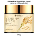 Creme Facial Coreano com Extrato de Arroz – Hidratação 24H