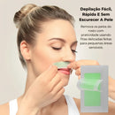 Fitas Depilatórias Faciais – Remoção Delicada e Precisa dos Pelos