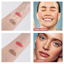 Kit Glow Perfeito 3 Peças – Iluminador, Blush e Contorno Líquido