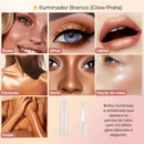 Kit Glow Perfeito 3 Peças – Iluminador, Blush e Contorno Líquido