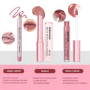 Kit Lábios 3 em 1 Matte + Gloss + Lápis Longa Duração