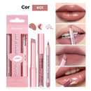 Kit Lábios 3 em 1 Matte + Gloss + Lápis Longa Duração