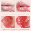 Kit Lip Gloss Hidratante com Brilho Shimmer e Glitter – 4 Peças