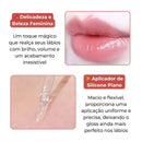Kit Lip Gloss Hidratante com Brilho Shimmer e Glitter – 4 Peças