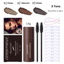 Kit Sobrancelhas Perfeitas 3D - Profissional com 12 Molds