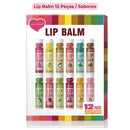 Lip Balm Kit 12 Peças – Hidratação Profunda para Lábios