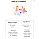 Máscara Facial Coreana Hidratação e Controle da Oleosidade - 30 Peças