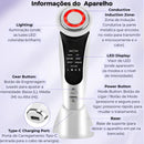 Massageador Facial Lifting para Rosto e Pescoço