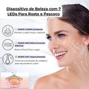 Massageador Facial e Pescoço Lift LED Coreno - Redutor de Rugas e Papada