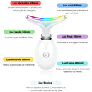 Massageador Facial e Pescoço Lift LED Coreno - Redutor de Rugas e Papada