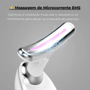 Massageador Facial e Pescoço Lift LED Coreno - Redutor de Rugas e Papada