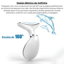 Massageador Facial e Pescoço Lift LED Coreno - Redutor de Rugas e Papada