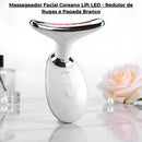 Massageador Facial e Pescoço Lift LED Coreno - Redutor de Rugas e Papada