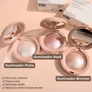 Pó Compacto, Blush e Iluminador Beauty