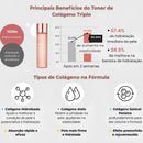Toner Coreano de Colágeno Triplo Hidrolisado