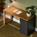 Mesa Escrivaninha MDF Amadeirada com Porta