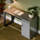 Mesa Escrivaninha MDF Amadeirada com Porta